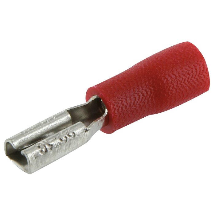RED FEMALE CLIP 2.80MM /10. Shop smarter, not harder with DIAYTAR NIGERIA - thousands of products at your fingertips with affordable delivery.