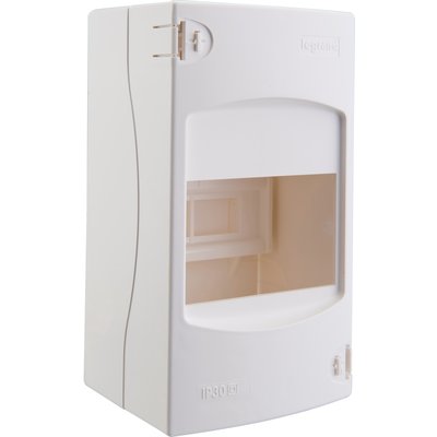 Terminal cover box - 4 modules - white RAL 9010 - Ref.001304. Shop smarter with DIAYTAR NIGERIA's vast product range and budget-friendly delivery within the week.