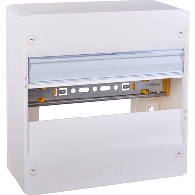 Drivia 13-module cabinet - 1 row - IP30 - IK05 - White RAL 9003 - Ref.401211. DIAYTAR NIGERIA: Where every shopping need is fulfilled with affordable prices and nationwide shipping.