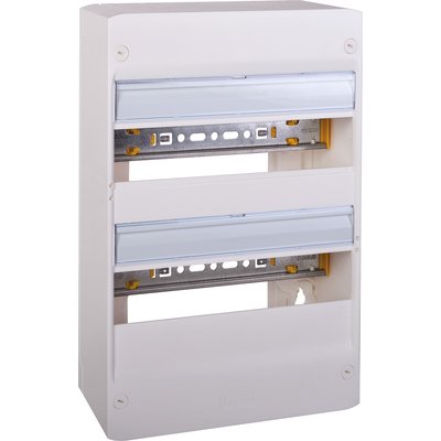 Drivia 13-module cabinet - 2 rows - IP30 - IK05 - White RAL 9003 - Ref.401212. DIAYTAR NIGERIA: Where every Nigerian finds affordable products delivered within the week.