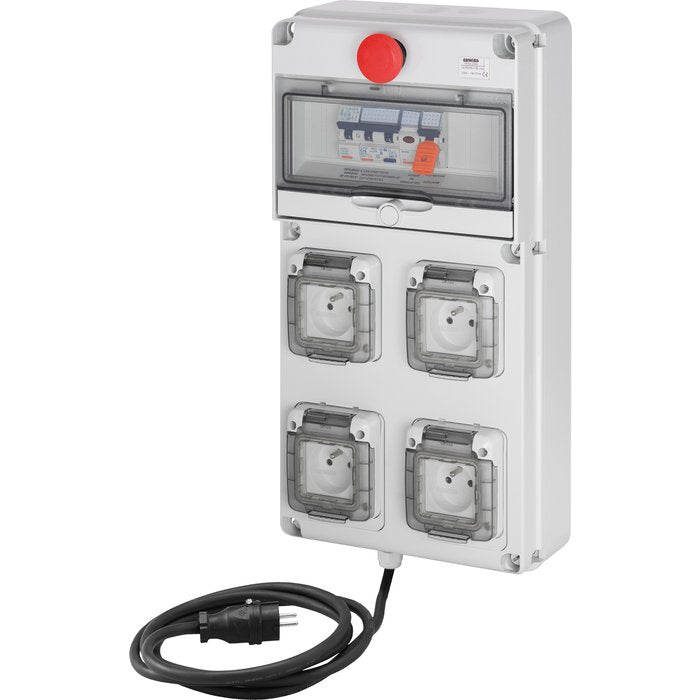MONO BOX 16A 4PC WITH CABLE. Experience the convenience of one-stop shopping with
