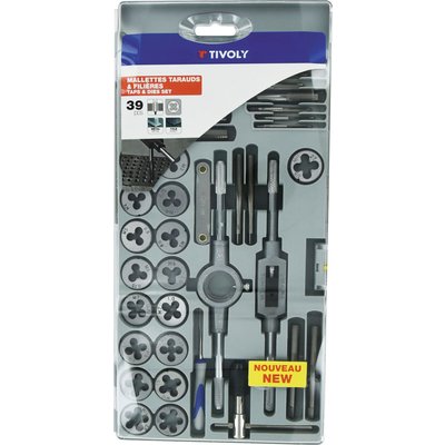 39-PIECE TAP-THREAD SET. Shop with purpose at DIAYTAR NIGERIA, where your money goes further and delivery is always prompt.
