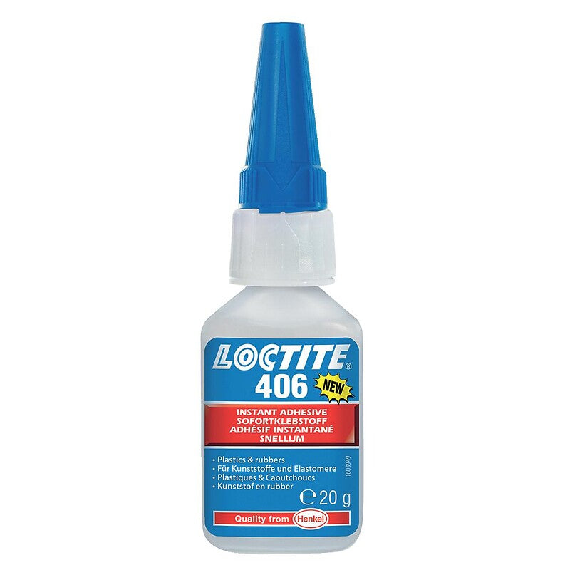 Colle cyanoacrylate multi-usages Loctite 406, tube de 20 g. Enjoy the simplicity of shopping with DIAYTAR NIGERIA, offering vast choices delivered in just 5-8 days.