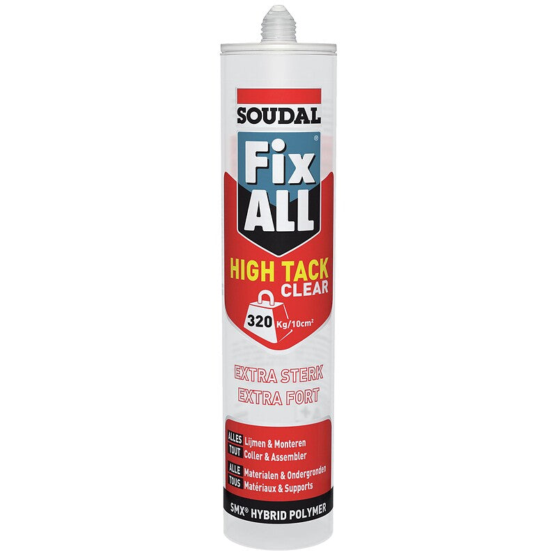 Fix All High Tack Clear Neutral Glue and Sealant Transparent Polymer Box of 12 290ml Cartridges. Shop without boundaries at DIAYTAR NIGERIA, offering extensive variety at prices you'll appreciate.