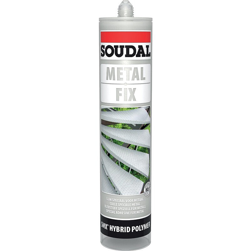 METAL FIX polymer metal glue, shiny grey glitter color, 290ml cartridge. DIAYTAR NIGERIA brings quality products to every corner of Nigeria at prices everyone can afford.