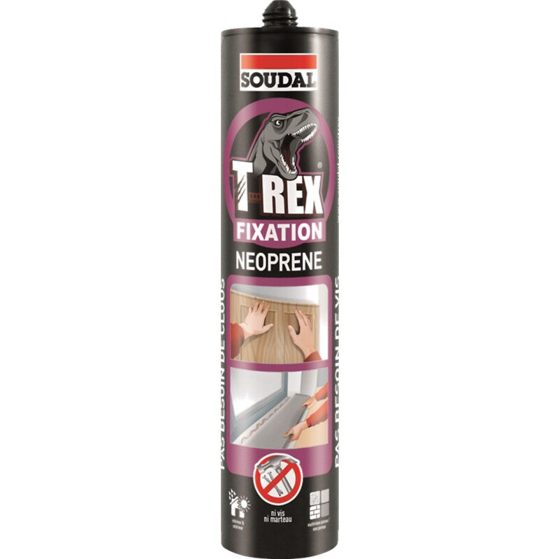 T-Rex neoprene glue, yellow color, box of 12 310ml cartridges. DIAYTAR NIGERIA: Where thousands of products meet affordable prices and reliable 5-8 day delivery.