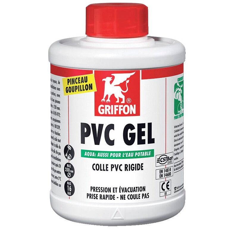PVC gel aqua glue for rigid PVC in drainage or pressurized drinking water installations 500ml jar. DIAYTAR NIGERIA: Where every shopping need is fulfilled with affordable prices and nationwide shipping.