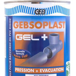 Rigid PVC glue, drinking water contact GEBSOPLAST GEL PLUS 1 liter box with brush ref 504746. DIAYTAR NIGERIA: Connecting Nigerians with affordable products delivered promptly nationwide.