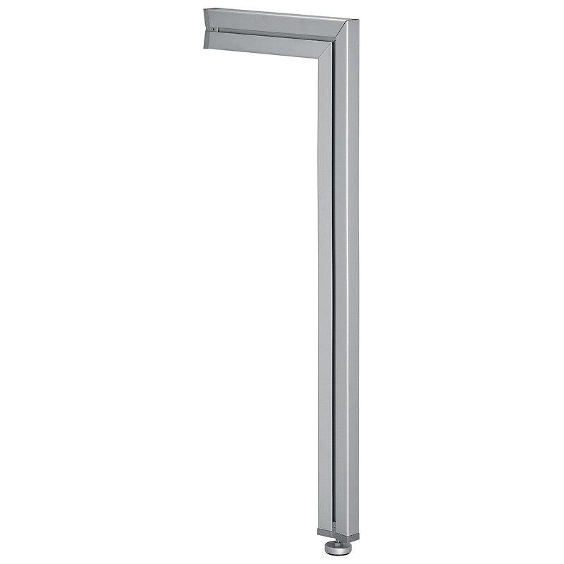 Clos-It storage column - floor and ceiling fixing - 2285 x 60 x 27 mm - aluminium grey finish. DIAYTAR NIGERIA: Where value shopping meets reliable 5-8 day delivery across the nation.