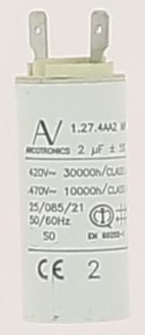 Capacitor 2.0uF 470VAC Ref 87387029220. DIAYTAR NIGERIA: Bringing quality products to every Nigerian with affordable nationwide delivery.