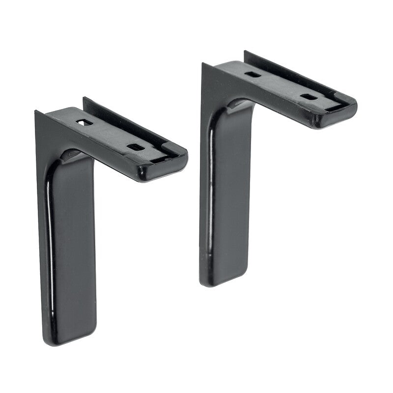 WS shelf brackets - length 182 mm - black - set of 2. Your ideal shopping companion, DIAYTAR NIGERIA offers unmatched variety with delivery within a week.
