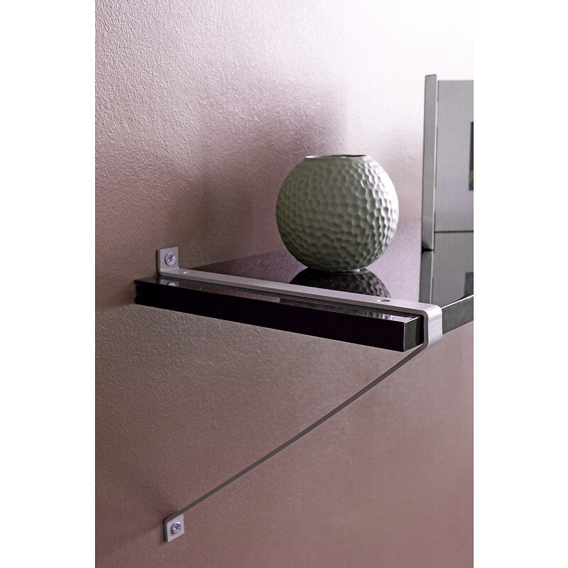 Double-sided steel consoles - grey finish - 180 x 210 mm. DIAYTAR NIGERIA brings online shopping to every Nigerian with affordable prices and reliable shipping.