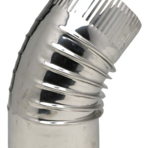 45° pleated elbow 304 stainless steel diameter: 125 ref. 364125, TEN. Shop smarter, not harder with DIAYTAR NIGERIA - thousands of products at your fingertips with affordable delivery.