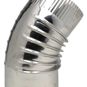 45° pleated elbow 304 stainless steel diameter: 153 ref. 364153, TEN. DIAYTAR NIGERIA delivers on convenience and affordability with our reliable nationwide shipping.