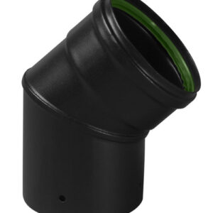45° matt black enamelled broken stick elbow diameter 80 mm + lip seal ref. 342449. Your shopping needs fulfilled through DIAYTAR NIGERIA's extensive selection and nationwide delivery.