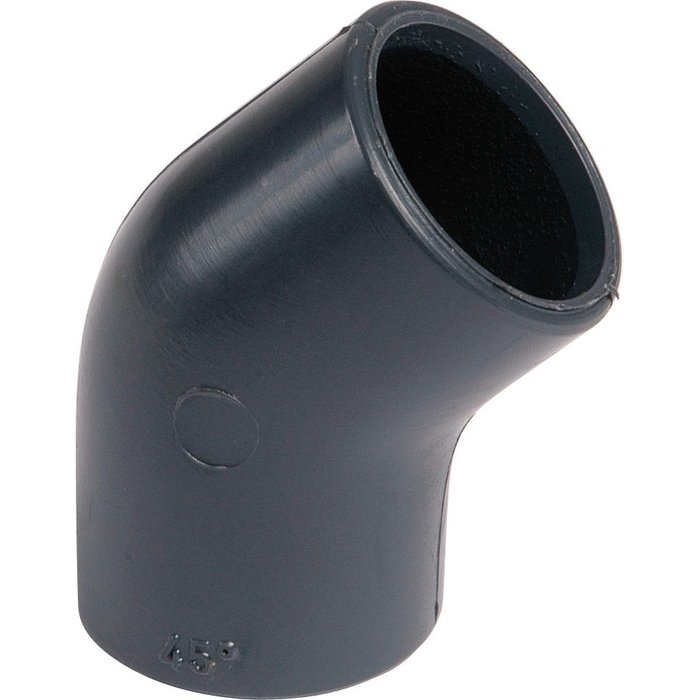 Simple elbow 45° female-female to glue d50 B8M50. Nigeria-Materiels.com offers a wide selection of plumbing and electrical products. Quality and affordability guaranteed.