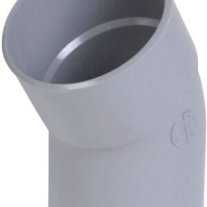 Single male-female elbow 30° - UCT3 - Grey PVC - Ø 100 mm. DIAYTAR NIGERIA: Empowering Nigerians with access to affordable products and reliable 5-8 day delivery.