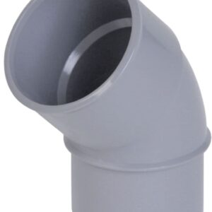 Single male-female elbow 45° - UCR4 - Grey PVC - Ø 80 mm. Experience the ease of modern shopping with DIAYTAR NIGERIA's vast selection and quick delivery service.