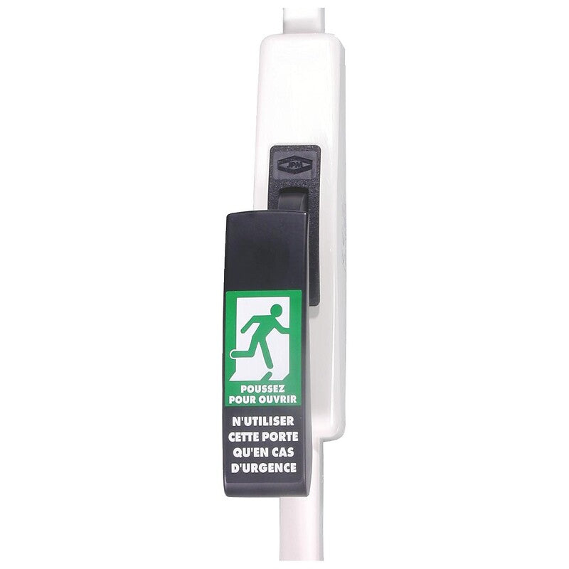 Europad Cremone bolt - push handle - 2 points 898 902 - series 179 for emergency exit, metallic aluminum gray color. Shop across boundaries with DIAYTAR NIGERIA's comprehensive catalog delivered nationwide at budget rates.