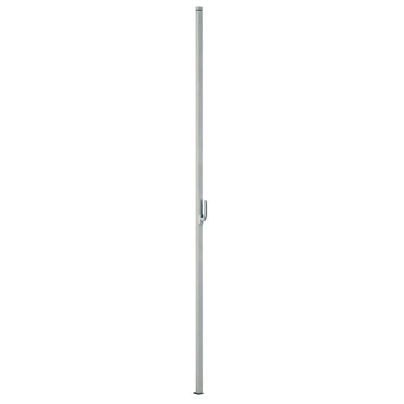 Firefighter cremone bolt with rotating surface-mounted handle, silver finish, 2300 mm, for wood, aluminium or PVC joinery 334. DIAYTAR NIGERIA: Where affordable shopping meets reliable nationwide delivery in less than a week.