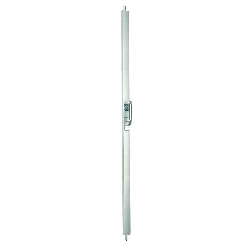 Firefighter cremone bolt with rotating surface-mounted handle in white finish for wood, aluminum or PVC joinery City 43003. Shop like never before with DIAYTAR NIGERIA's comprehensive marketplace and budget-friendly shipping.