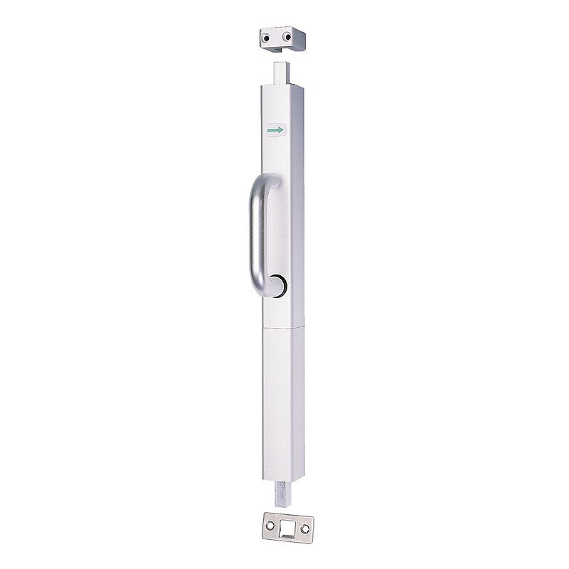 Silver finish firefighter cremone bolt for wood, metal or PVC joinery 335. DIAYTAR NIGERIA delivers on every promise with our affordable prices and nationwide delivery service.