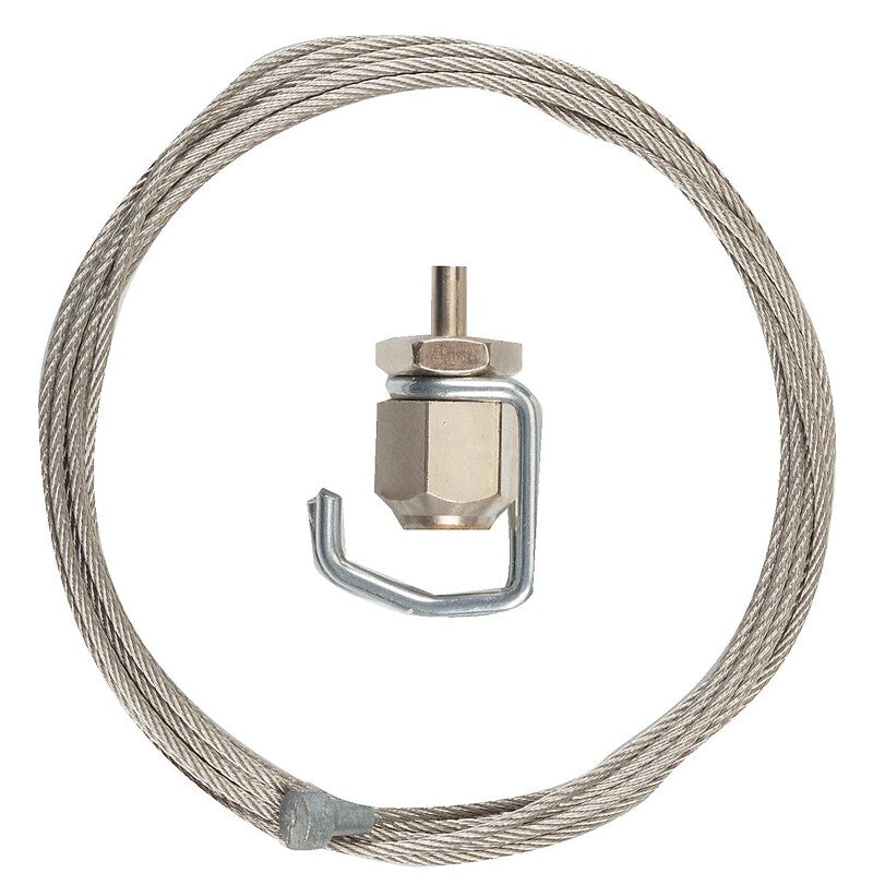 Stainless steel hooks and suspension cable - Civiclic - length 1.80 m. Shop across boundaries at DIAYTAR NIGERIA and enjoy budget-friendly nationwide delivery within the week.
