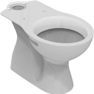 ULYSSE toilet bowl with vertical outlet 120 white ref. E902801. DIAYTAR NIGERIA: Your trusted marketplace that combines variety, affordability and reliable shipping.