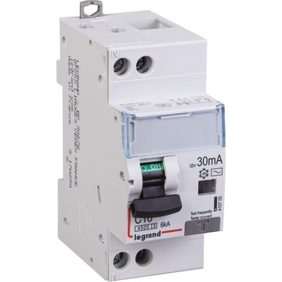 DX3 4500 differential circuit breaker - screw/screw -U+N 230V~ 16A - typeAC - 30mA - 6kA - curve C - 2M - Ref.410705. DIAYTAR NIGERIA: Your gateway to affordable online retail with reliable delivery within the week.