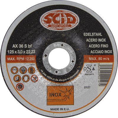 DISQ.TRONC.INOX BLUE 125X2.5. DIAYTAR NIGERIA: Connecting every Nigerian with quality products at prices everyone can afford.