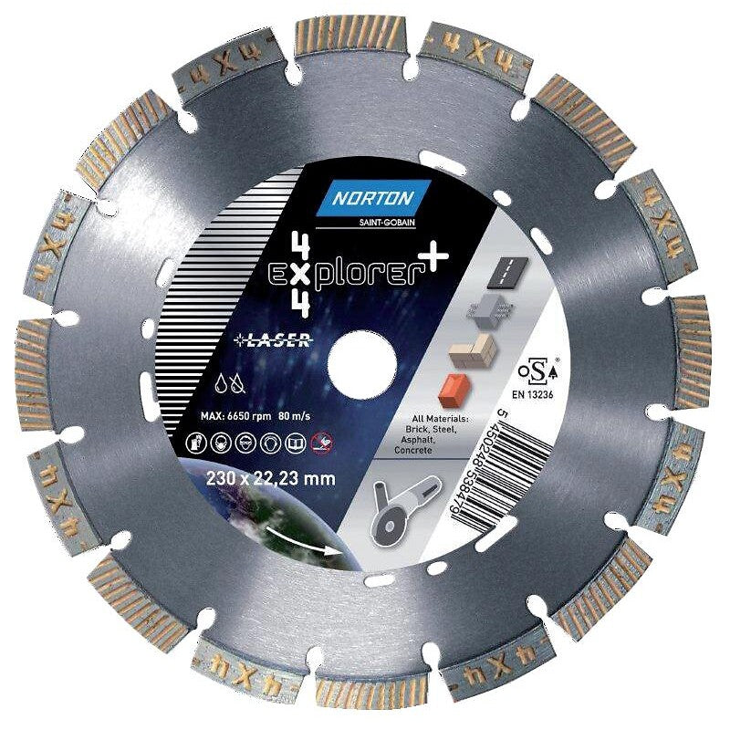 4x4 Explorer Plus diamond cutting disc Ø 350 thickness 2.8 mm bore 25.4 mm. Embrace the convenience of DIAYTAR NIGERIA with thousands of products at your fingertips, delivered nationwide.