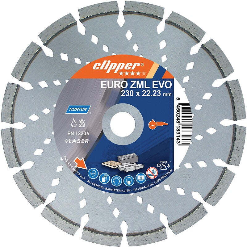 EURO.ZML diamond cutting disc Ø 125 segment height 12 mm thickness 2.2 mm bore 22.2 mm. DIAYTAR NIGERIA: Where shopping dreams come true with budget-friendly prices and nationwide shipping.