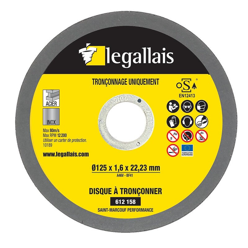 Saint Marcouf Performance flat stainless steel metal cutting discs 230x2x22.23mm in box of 25. Embrace the convenience of DIAYTAR NIGERIA with thousands of products at your fingertips, delivered nationwide.