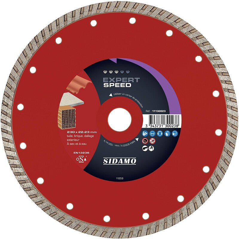 Expert Speed ​​diamond discs diameter 230 mm, thickness 3.2 mm, bore 22.2 mm. Discover the joy of choice with DIAYTAR NIGERIA's extensive selection and budget-friendly shipping.