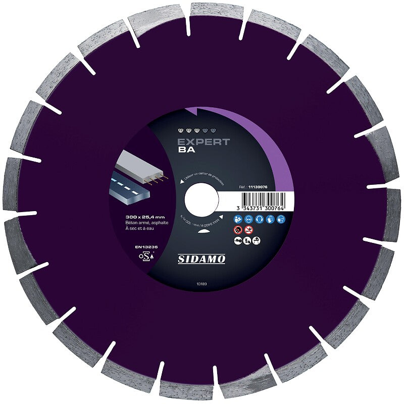 Diamond discs segmented rim construction materials Expert BA diameter 400 mm, thickness 3.2 mm, bore 25.4 mm. Your digital shopping companion, DIAYTAR NIGERIA offers exceptional value with delivery in less than 8 days.