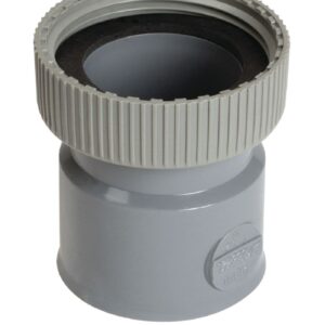 Female socket with captive nut F - UDEHH - Grey PVC - Ø 40 mm. Your everyday shopping solution, DIAYTAR NIGERIA offers variety and value delivered within 8 days.