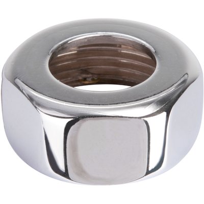 Hexagon nut with beaten collar, chrome 8374GC brass diam 14-15x21 ref E123005001. Experience retail convenience with DIAYTAR NIGERIA's comprehensive platform and 5-8 day nationwide shipping.