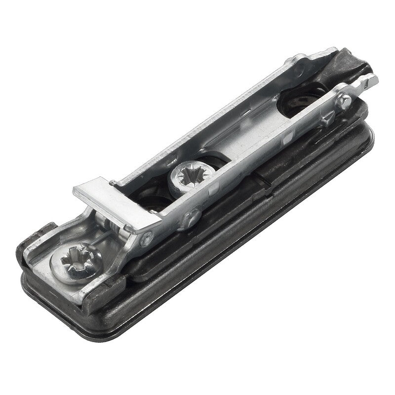 Straight clip-on and screw-on base in zamak, 3mm thick, Titanium finish. Experience shopping without compromise at DIAYTAR NIGERIA, with vast selection and quick delivery.