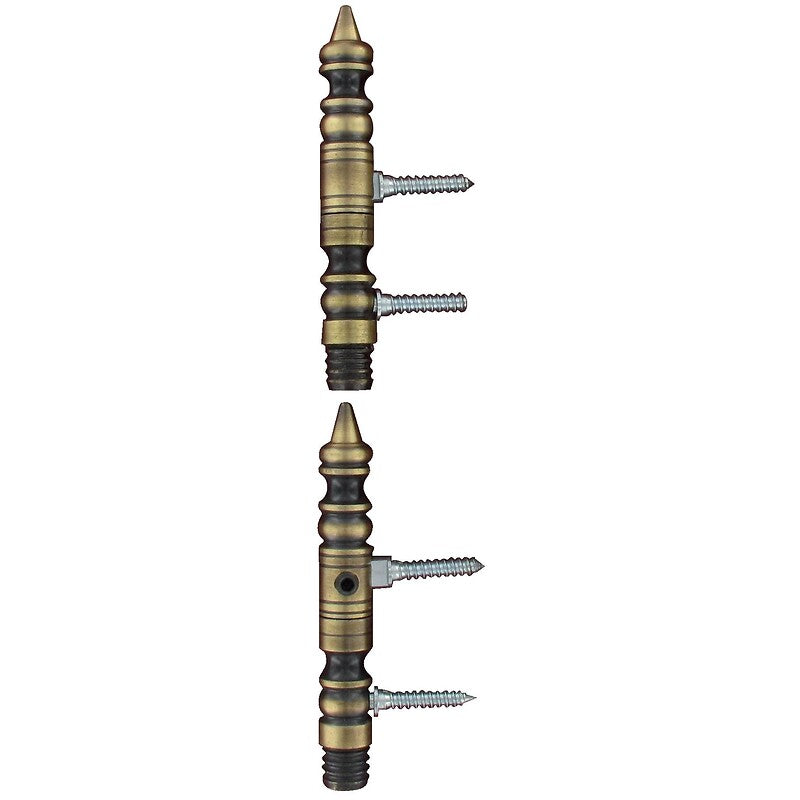Old bronze steel cuttable lace plug tips length 86 mm - pair. Shop smarter with DIAYTAR NIGERIA's vast product range and budget-friendly delivery within the week.