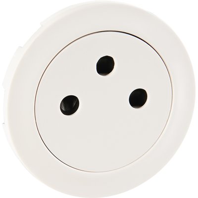 Céliane cover plate - 2P+T Surface socket - white - Ref.068111. DIAYTAR NIGERIA: Your partner in affordable online shopping with reliable 5-8 day shipping nationwide.