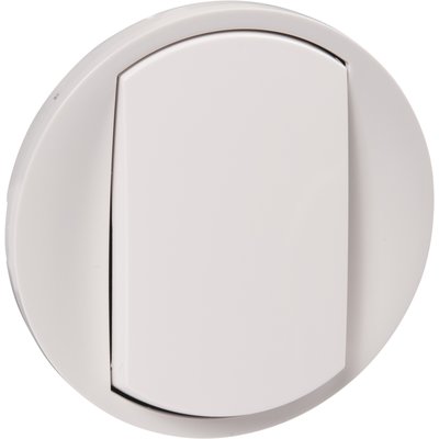 Céliane hubcap - Two-way / push button - wide white finger - Ref.068001. DIAYTAR NIGERIA: Your partner in affordable online shopping with dependable delivery within 8 days.