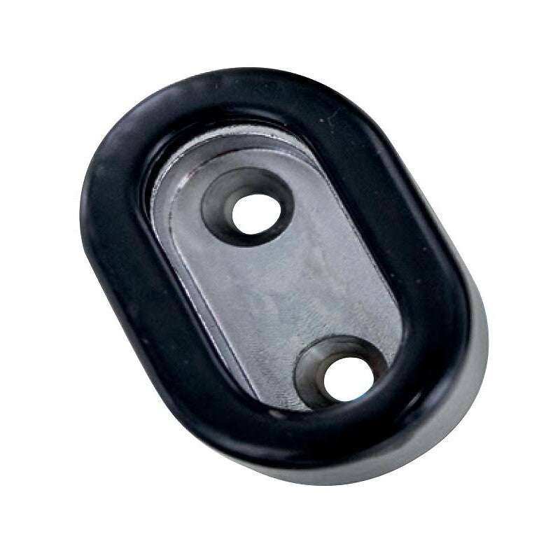 Tahaa zamak matt black screw-on end caps for 30 x 15 wardrobe tubes. DIAYTAR NIGERIA: Empowering Nigerians with access to affordable products and reliable 5-8 day delivery.