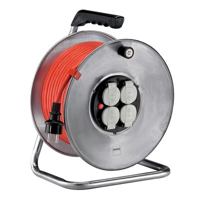 SILVER professional electric reel - L. 25 m. DIAYTAR NIGERIA: Redefining online shopping with unbeatable prices and consistent delivery times.