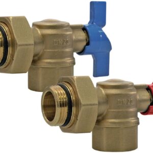 Set of 2 isolation valves for manifold, Altech, Ref. AL59X/3_26. DIAYTAR NIGERIA stands as your affordable shopping ally with nationwide delivery in just 5-8 days.
