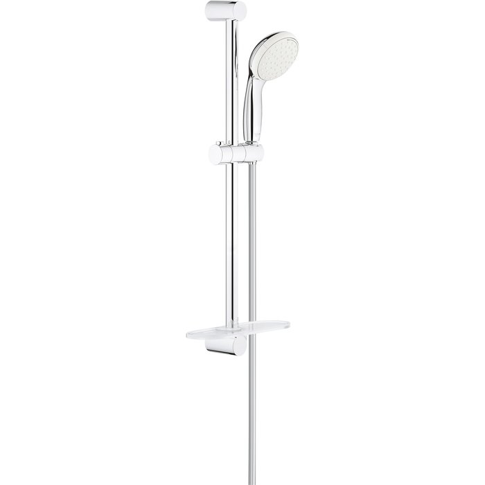 Tempesta 100 Chrome 2-jet shower set with bar 27926001. DIAYTAR NIGERIA brings online shopping to every Nigerian with affordable prices and reliable shipping.
