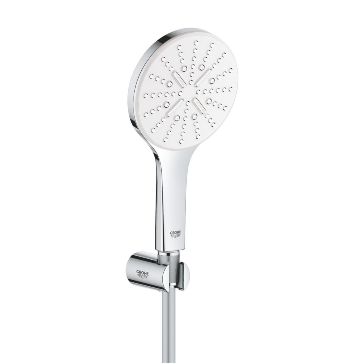 Rainshower SmartActive 130 White 3-jet shower set with wall bracket REF. 26581LS0". DIAYTAR NIGERIA: Where value shopping meets reliable 5-8 day delivery across the nation.