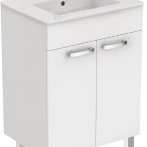 ULYSSE furniture set, 2 doors, 60 cm, glossy white ref. E3255WG. Experience shopping without limits at DIAYTAR NIGERIA, where affordability meets convenience in just days.