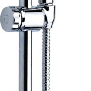 HYDROSTYLE set with bar: 2-jet shower head (rain, aerated), 1.50 m double-grip stainless steel hose, anti-twist nut with flow limiter, 600 mm D 22 mm brass bar and soap dish, chrome-plated ref. Z5399112021. DIAYTAR NIGERIA connects desires with reality through affordable prices and reliable delivery service.