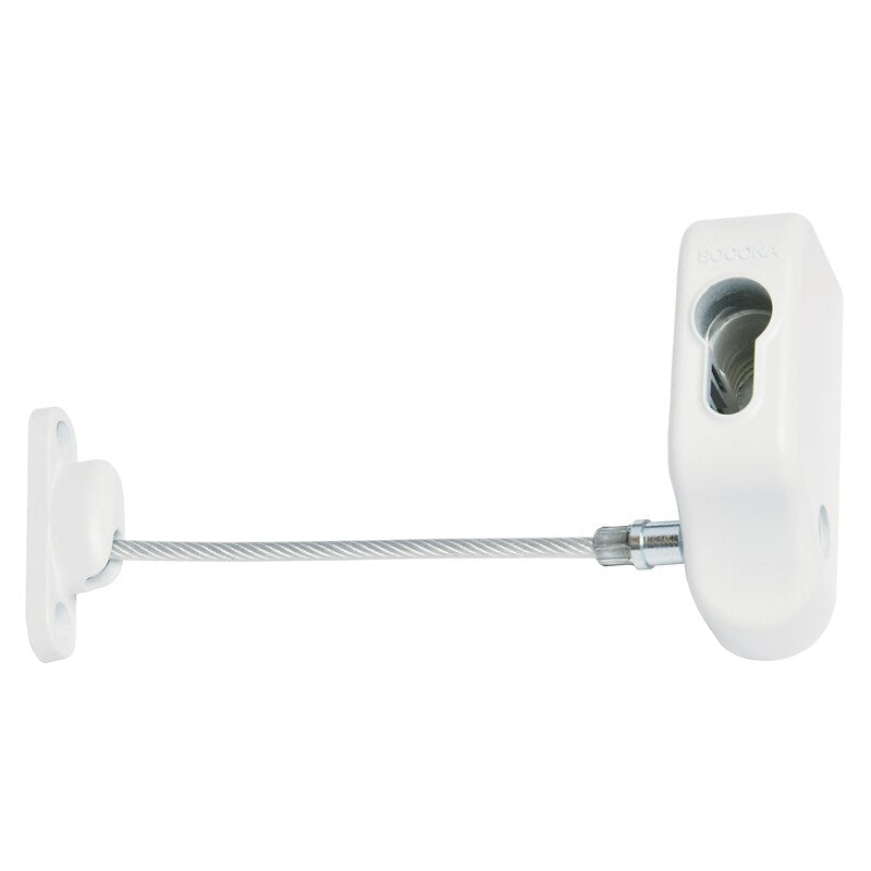 European cylinder cable door opener in white. Shop confidently with DIAYTAR NIGERIA, offering affordable prices and reliable delivery within a week.