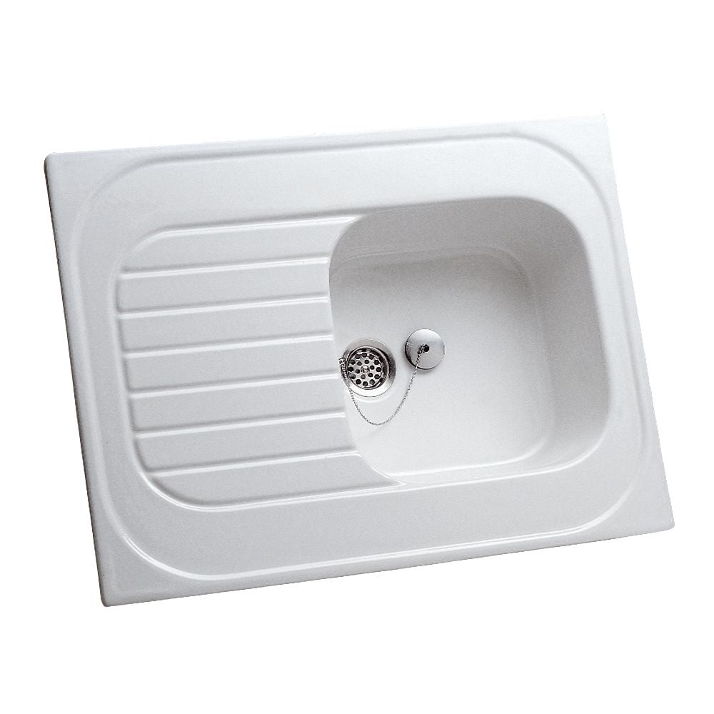 GEBERIT REDON sink 1 bowl 1 drainer 100x60 white, Ref.692000000. Discover endless possibilities with DIAYTAR NIGERIA's comprehensive catalog and budget-friendly delivery.
